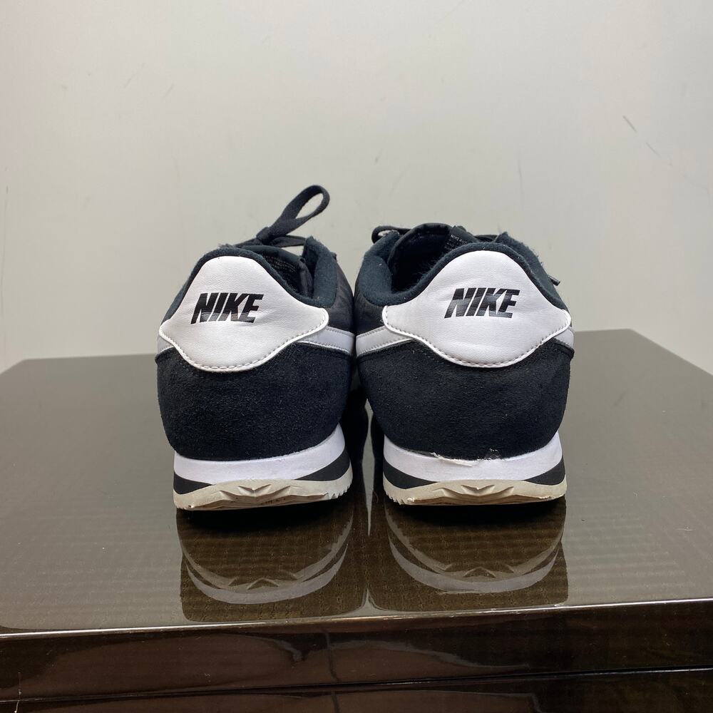 Nike Cortez Basic Nylon Black White Sneakers Shoe… - image 4